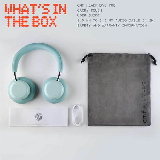 Audífonos Inalámbricos CMF by Nothing Headphone Pro Gris Oscuro
