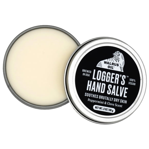 Crema bálsamo para manos Walrus Oil 56 g vegana con menta y clavo