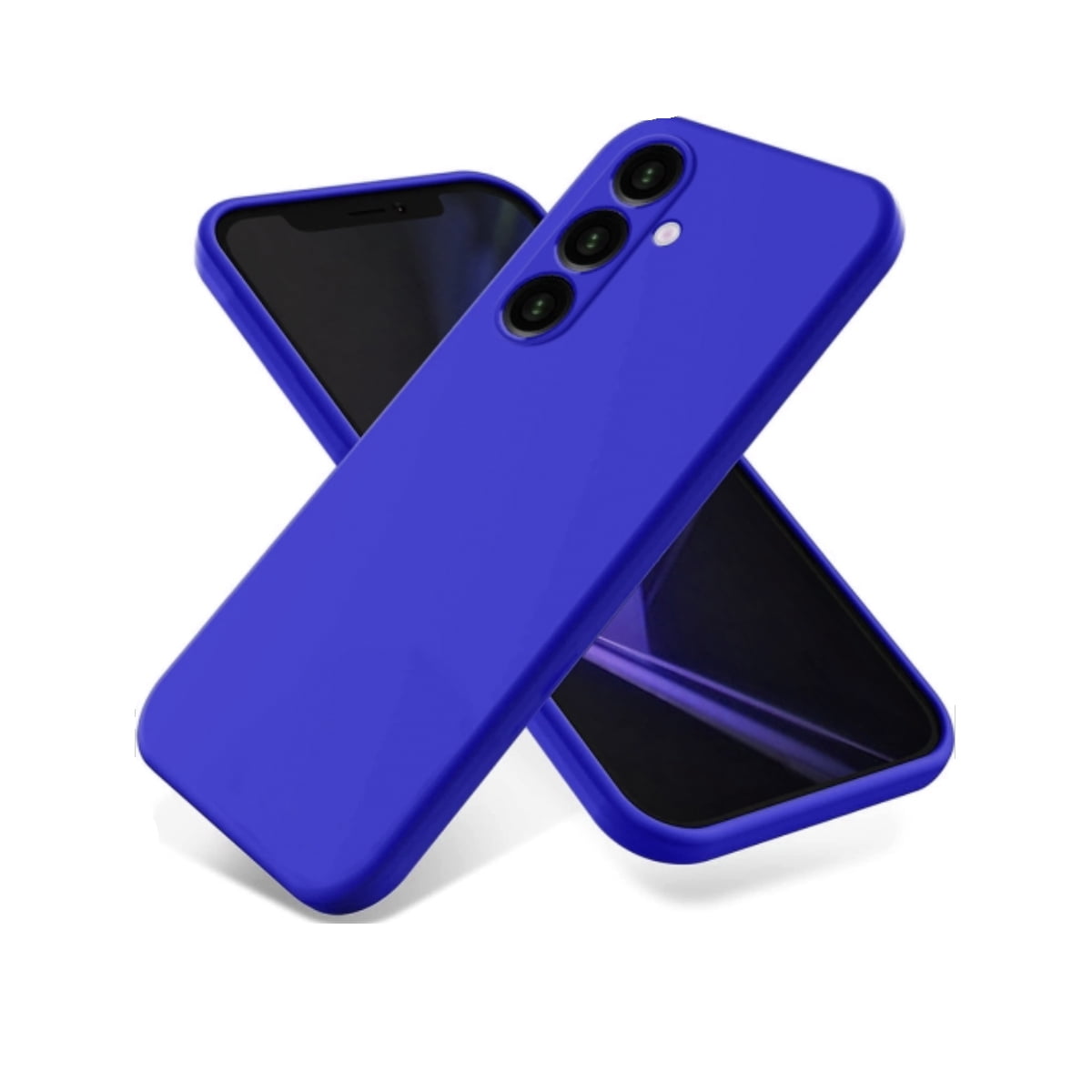 Joigo - Carcasa Para Samsung S24 Fe Goma Azul