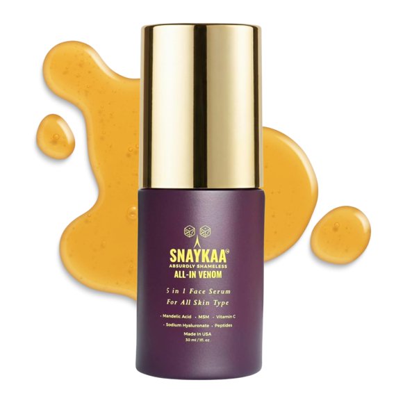 Suero facial iluminador SNAYKAA 6 activos para mujer