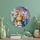 thumbnail image 5 of Estamos de vuelta Plato decorativo de porcelana fina (bone china), plato decorativo de cerámica para hogar, oficina, soporte de pared, platos decorativos para dormitorio - 6 pulgadas (15 cm), 5 of 6