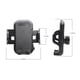 thumbnail image 5 of Soporte para teléfono celular para automóvil, soporte de gravedad para teléfono, soporte de ventilación con sujeción automática, compatible con base de montaje para automóvil, 5 of 8