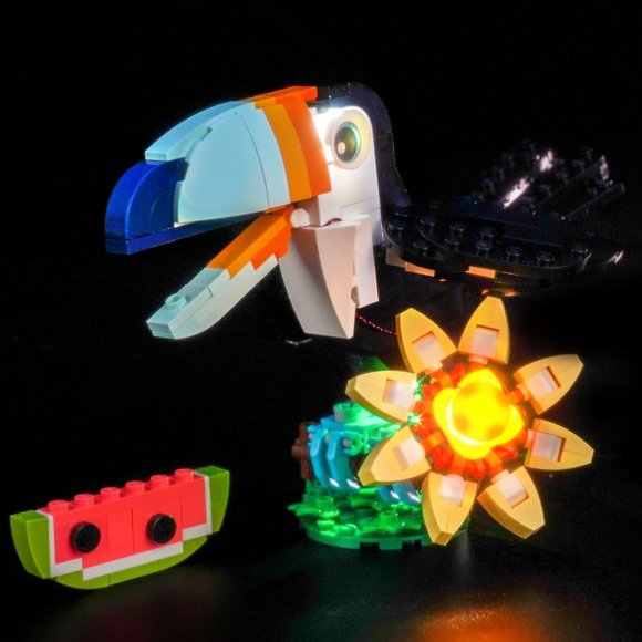 Kit De Luces Compatible Con Lego 31173 Tucaan Tropical
