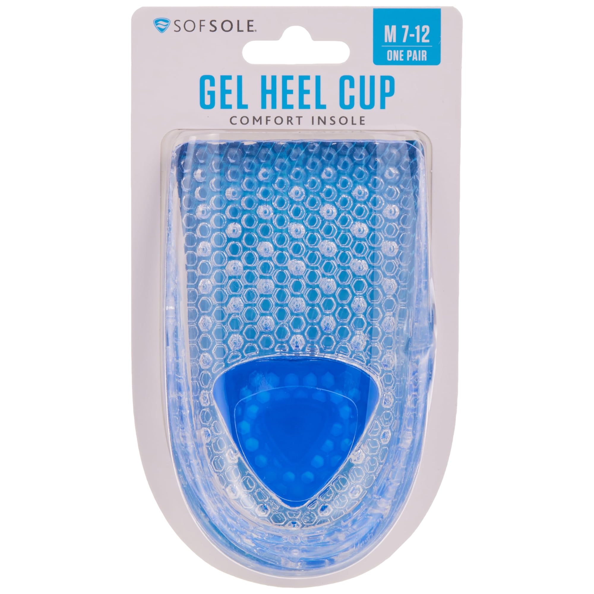 Sof Sole - Plantillas Para Zapatos, Suela Suave, Tacón De Gel Para Hombre, Tallas 7-12