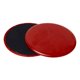 thumbnail image 3 of 2 Discos Deslizantes Ligeros Y Portátiles Para Entrenamiento En Casa, Gimnasio, Viajes, Color Rosa Y Rojo, 3 of 5