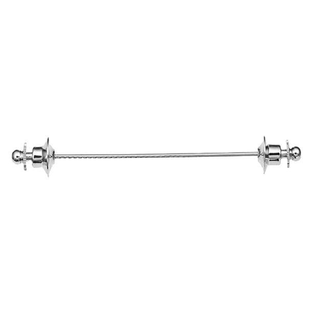 Pasador de de barra de cuello de de moda para hombres, de 70mm accesorios formales de cobre broche de Clips de /broche de , Plata
