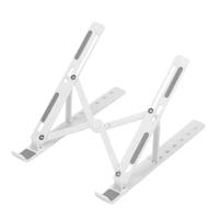 Genérico - Soporte Base Elevador Para Mac Notebook Cuaderno Blanco