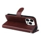 thumbnail image 5 of Funda Billetera para iPhone 15 Pro Max con Porta Tarjetas y Soporte Ajustable Marrón, 5 of 6