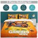 thumbnail image 5 of x209 Garfield Bed Duvet Cover Microfiber Bedding Sets 3D Printed Lightweight 3 Piece Comforter Sets, 1 Duvet Cover And 2 Pillow Shams for Kids Boys Girls 90"x90" jn209, 5 of 5
