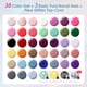 thumbnail image 2 of Set de esmaltes de uñas en gel ROSALIND, 42 unidades, 38 colores, con capa superior, 2 of 9