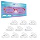 thumbnail image 1 of Almohadillas nasales de silicona para anteojos GMS Optical Reg-Thin 1,8 mm (10 pares), 1 of 7