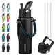 thumbnail image 1 of Botella De Agua Aislada De 680 Ml Con 2 Tapas Y Correa De Paracord, 1 of 7