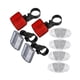 thumbnail image 3 of Reflectores Delanteros Y Traseros Para Bicicleta Reflectores De Ciclismo Para Adultos Ciclismo 4Reflectores Delanteros Y Traseros, 3 of 5