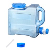 Ioensy - Contenedor De Agua Para Acampar, Jarra Grande De Almacenamiento De Agua Para Mochilero De Emergencia De Rv, 7,5 L