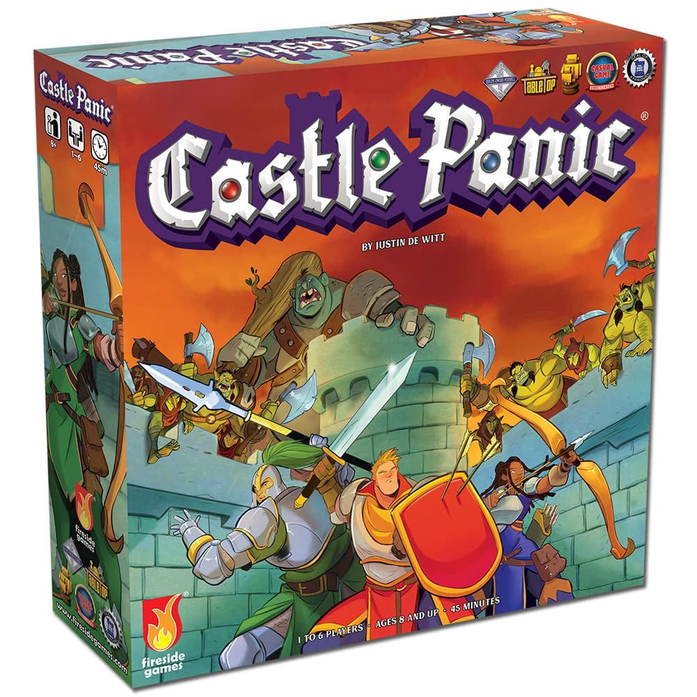 Juego De Mesa Fireside Games Castle Panic 2nd Edition Para Adultos