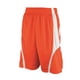 thumbnail image 1 of Pantalón corto de baloncesto Martin Sports REV. Naranja/blanco para adultos - 2X, 1 of 1
