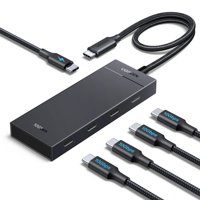 Hub Usb C Ugreen Pd 100 W 10 Gbps 5 En 1 Con 4 Usb-C 3.2