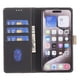 thumbnail image 3 of Funda Cartera con Bloqueo RFID para Motorola Moto G15 con Ranuras y Soporte Negro, 3 of 5