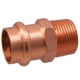 thumbnail image 1 of Adaptador de cobre NIBCO PC604 con detección de fugas de 1,3 cm x 1,9 cm, 1 of 1