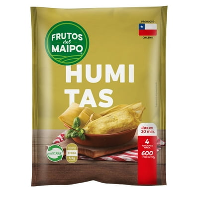 Humitas Congeladas Bolsa 600 G Frutos Del Maipo