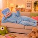 thumbnail image 2 of Pijama de una pieza Sachie Monstruo Adulto Verde Divertido, 2 of 8