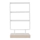 thumbnail image 5 of Organizador de joyas y pendientes, 36 agujeros para encimera de baño rectangular, 26 x 15 x 5,5 cm, fácil de desmontar, decoración del hogar, duradero y moderno. Blanco, 5 of 5