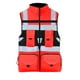 thumbnail image 1 of Chaleco geólogo Miner Rojo Con cuello Hombre Talla 2XL, 1 of 5