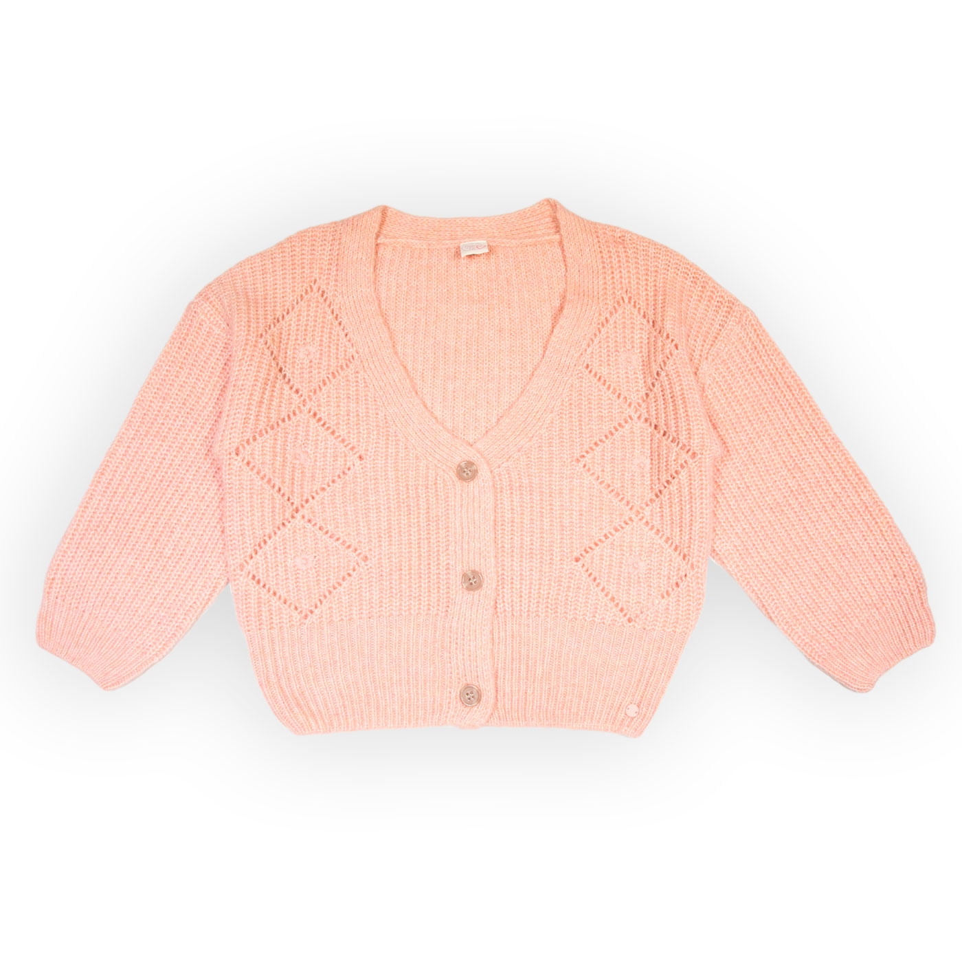 Chaleco Niña Palo Rosa Pillin