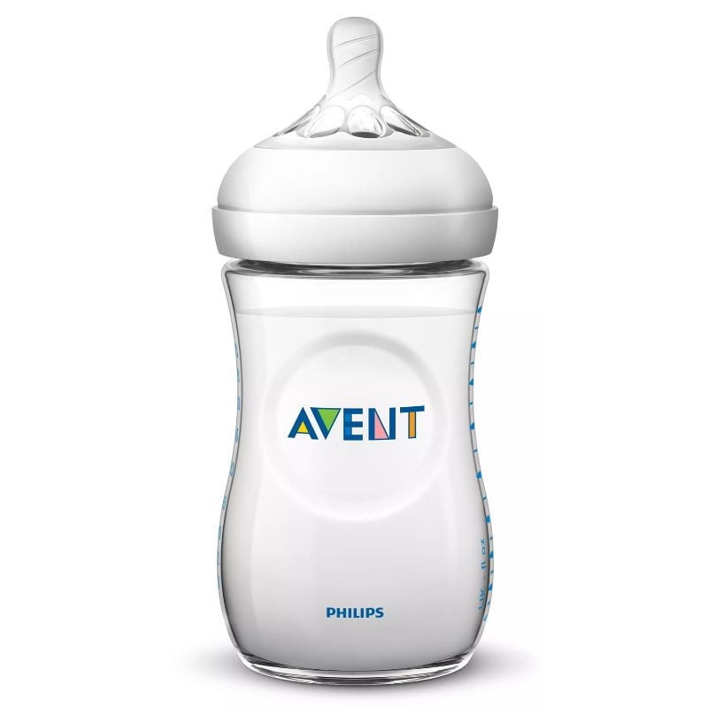Avent - Mamadera Natur 260 Ml Transparente