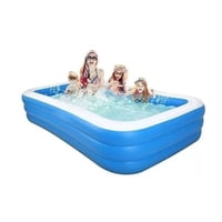 Click Ventas - Piscina Inflable Rectangular 200X120X50 Verano Niños