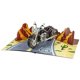 thumbnail image 5 of Tarjeta de Felicitación WOWPAPERART 3D Pop-up en Blanco con Sobre, 5 of 7