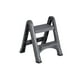 thumbnail image 1 of Taburete plegable Rubbermaid, dos escalones, 14 pulgadas de alto, gris, 1 of 3