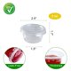thumbnail image 3 of Vasos plásticos desechables con tapa 60 ml, 100 juegos TashiBox, 3 of 7