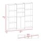 thumbnail image 5 of Combo 2 Estantes 4 Repisas + Estante 2 Puertas Blanco, 5 of 7