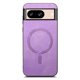 thumbnail image 1 of Magnetic Slim Case for Google Pixel 8A with Camera Guard & Anti-Scratch Back Purple, 1 of 5