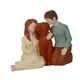 thumbnail image 3 of Figura De Resina Coleccionable, Estatua Navideña Para Sala De Estar, Chimenea, Interior, Familia, 3 of 5