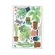 thumbnail image 1 of Adhesivo De Pared Decorativo Para Restaurantes, Comedores, Casas De Alquiler, Plantas En Macetas, 1 of 3