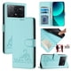 thumbnail image 5 of Funda tipo cartera FOXDOCK para Xiaomi Poco X6 Pro con soporte, ranuras, RFID, diseño de gato, 5 of 5
