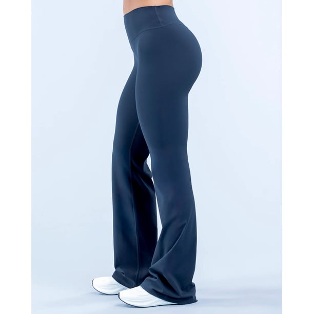 Calza Legging Deportiva Para Mujer Acampanada Flare Origin