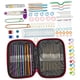thumbnail image 5 of Conjunto de ganchos de ganchillo con tijeras, suministros para manualidades de hilo, herramientas de costura con mango ergonómico ligero, alfileres de, 5 of 5