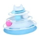 thumbnail image 1 of Cat Toy Track Ball Tower Roller Entrenamiento Interactivo Catch Toy Amusement Blue, 1 of 5