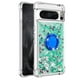 thumbnail image 2 of Funda Para Google Pixel 8 Pro Con Brillo Líquido, Protección Completa Y Soporte De Anillo Giratorio, 2 of 4