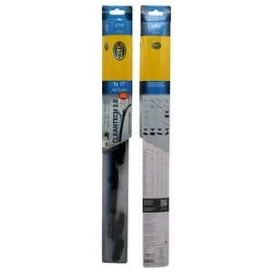 Plumilla Hella Cleantech 17 Pulgadas 43,1 Cm C/Adaptadores Negro