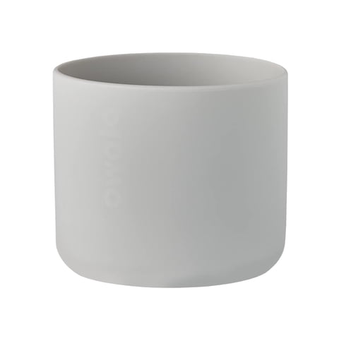 Botella De Agua Boot Owala, Silicona, Antideslizante, 32 Ml, Color Gris