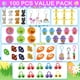 thumbnail image 3 of Huevos de Pascua ZICZLI de 100 piezas con 6 juguetes sorpresa dorados, 3 of 6
