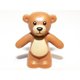 thumbnail image 1 of Oso de peluche Minifig LEGO para niños y niñas, marrón claro, 1 of 2