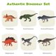 thumbnail image 3 of Set de construcción con bloques magnéticos Cuteland, 108 piezas, con 6 dinosaurios, 3 of 7