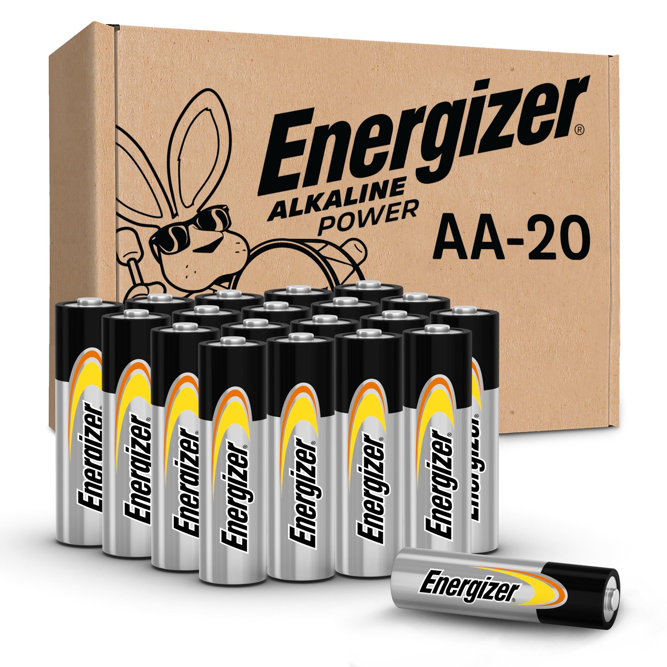 Batería Energizer Alkaline Power Aa Paquete 20