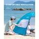 thumbnail image 4 of OutdoorMaster Tienda de Playa 221x150x122 cm UPF 50+ para 3 Personas, 4 of 9