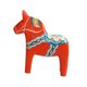thumbnail image 3 of Escultura De Animal De Madera De Caballo Dala Sueco Para Estante, Chimenea, Decoración Del Hogar, Color Rojo, 3 of 5